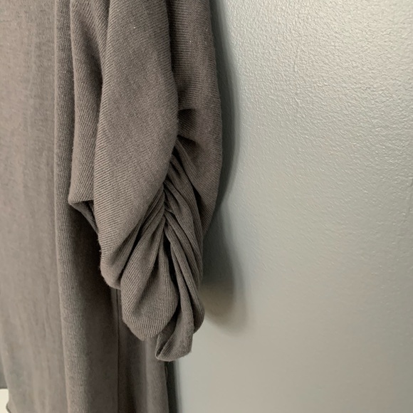 Ensemble Rouched Blouse Grey Size M - Picture 4 of 4